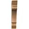 Ekena Millwork Legacy Traditional Smooth Bracket, Western Red Cedar, 3 1/2"W x 20"D x 20"H BKT04X20X20LEC01SWR - alternate 3